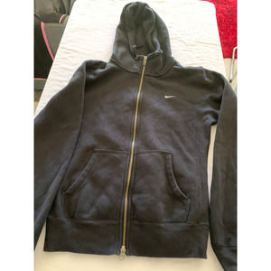 Nike Size Swoosh the Athletic Dept Women Zip Up Hoodie Black Size M